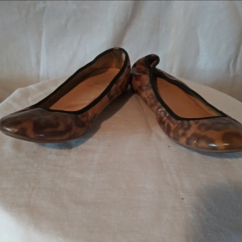 J. Crew Ballet Flat Leopard Loafer   c